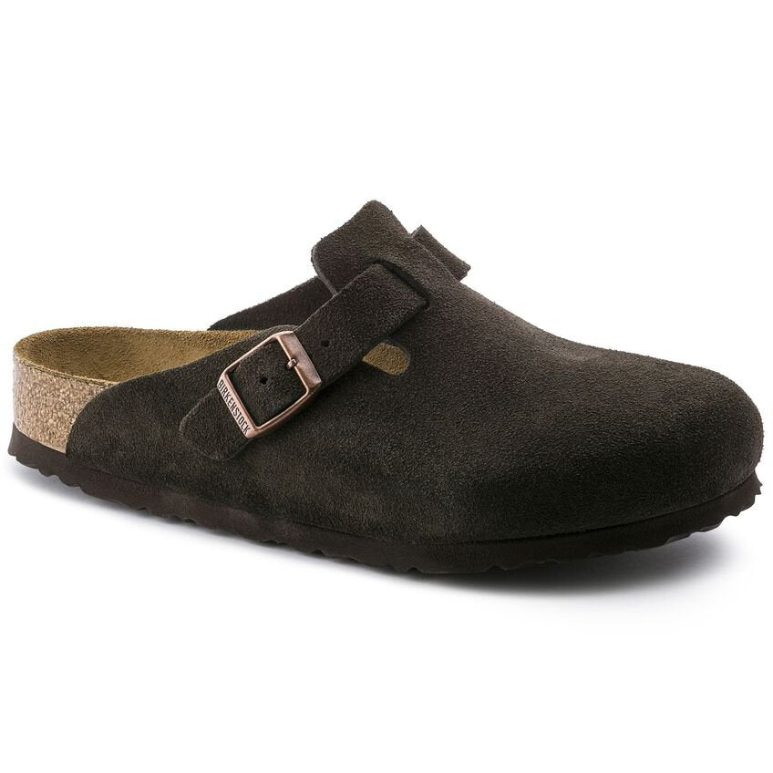 Birkenstock Sabot Boston fourre mocha Lothaire