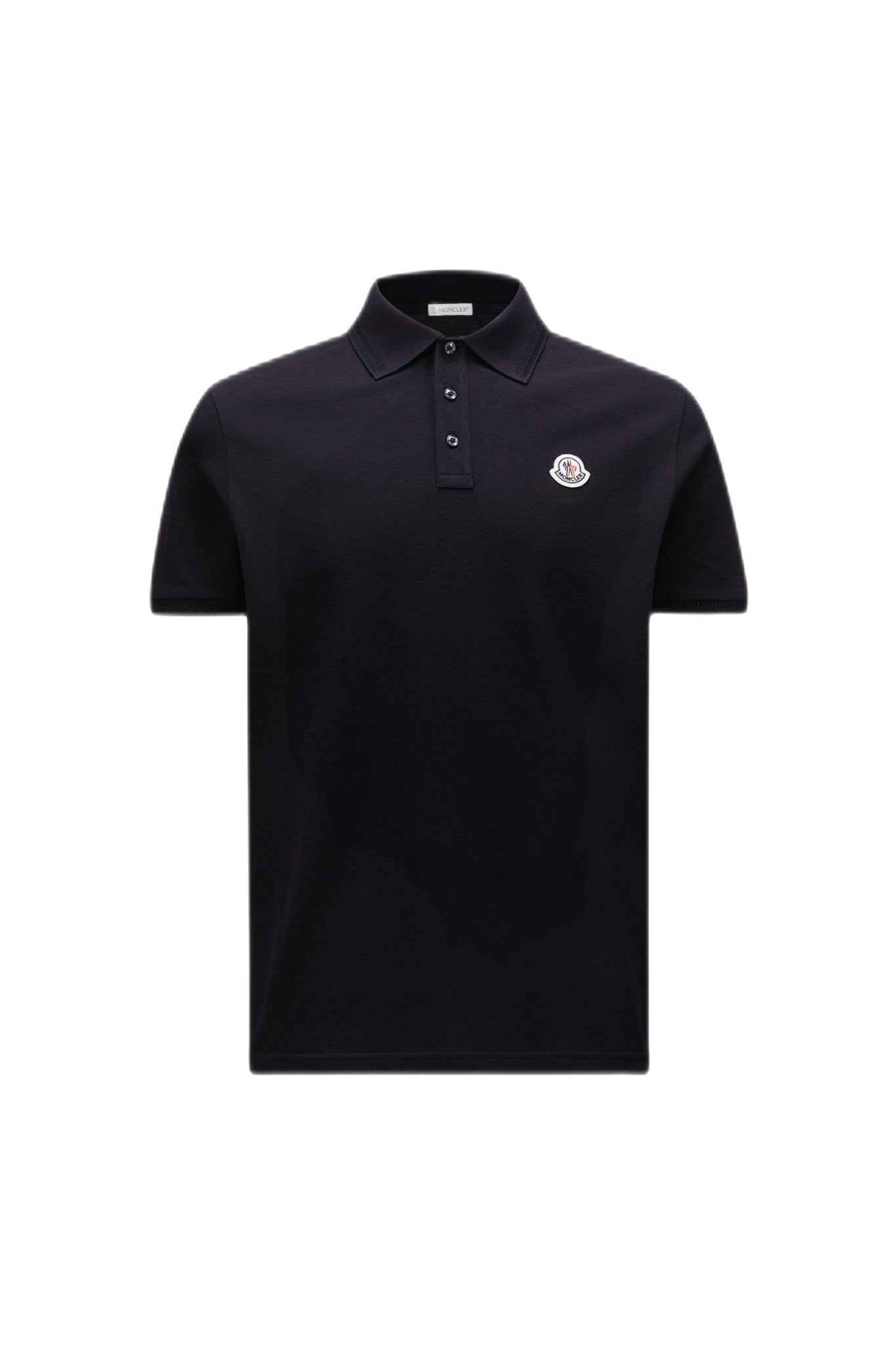 Moncler Polo Bleu nuit avec logo Lothaire