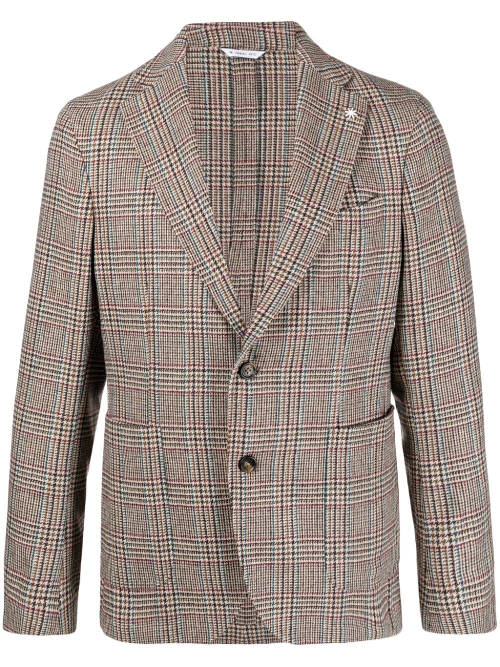 Blazer homme pied de poule sale