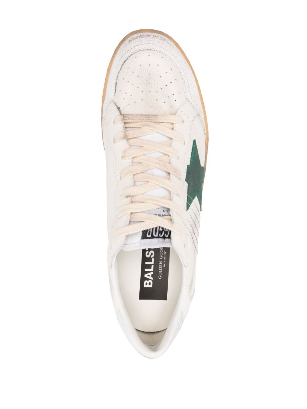 Golden Goose - Baskets Ball Star étoile Verte