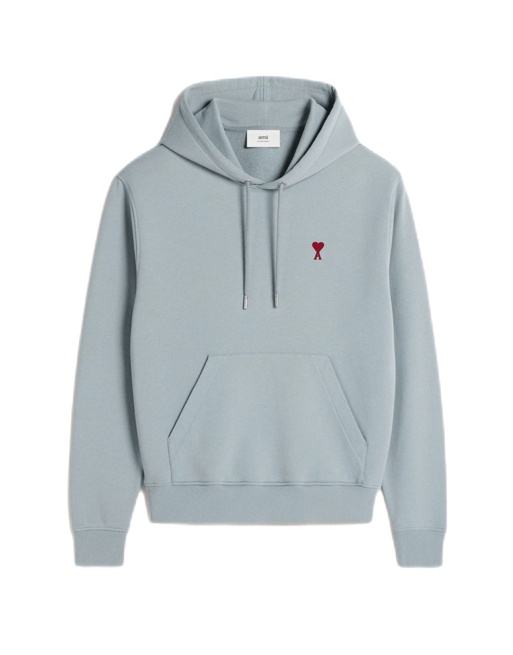 Ami Paris - Hoodie Bleu Argile Ami de Coeur - Lothaire