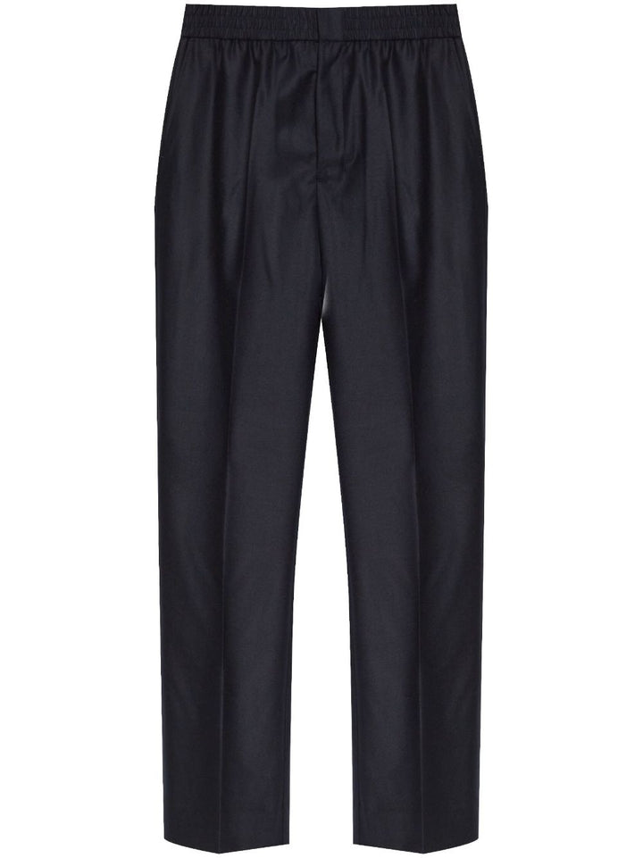 Ami Paris - Pantalon en laine bleu nuit - Lothaire