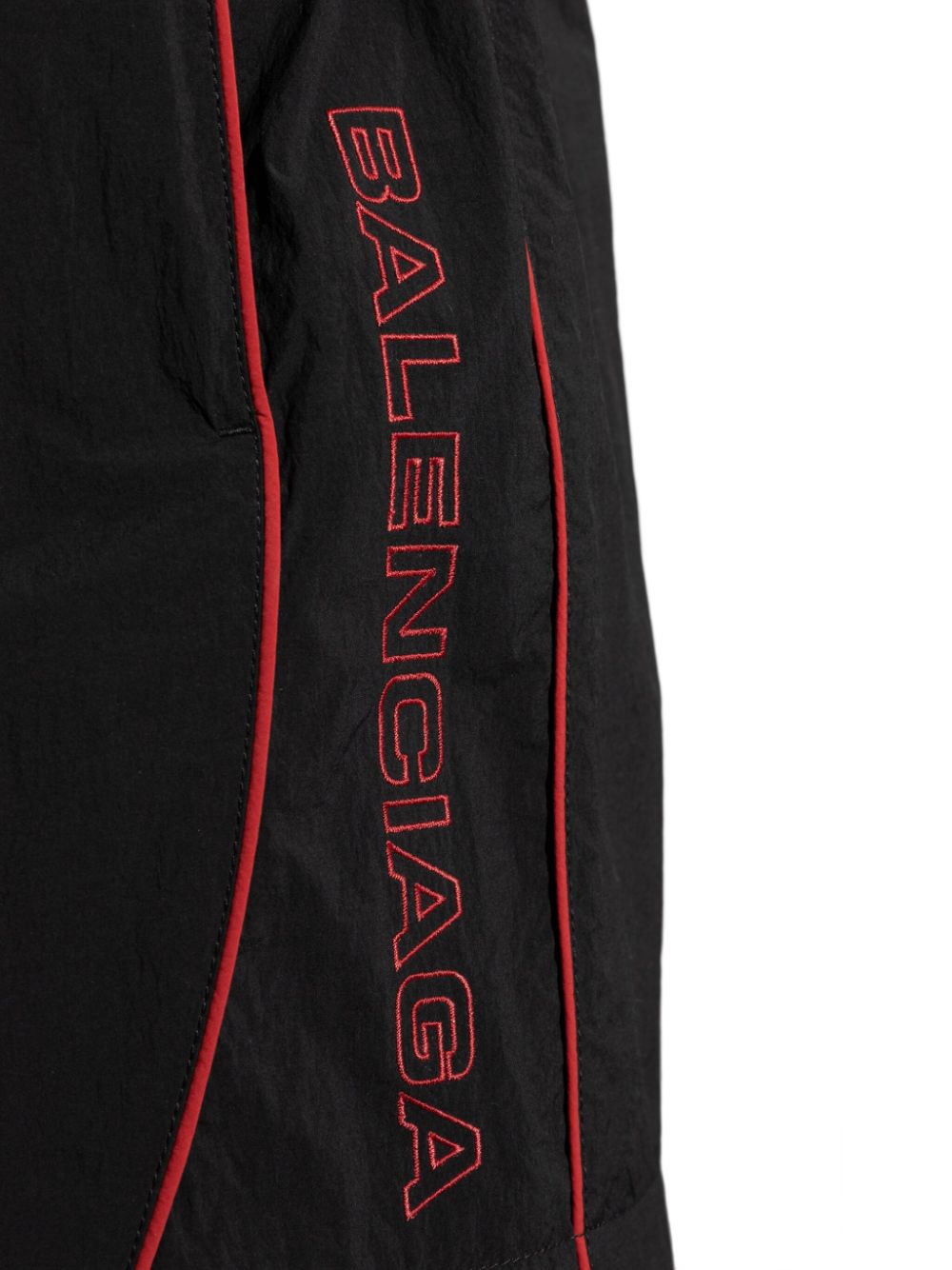 BALENCIAGA - short de sport à broderies noir - Lothaire