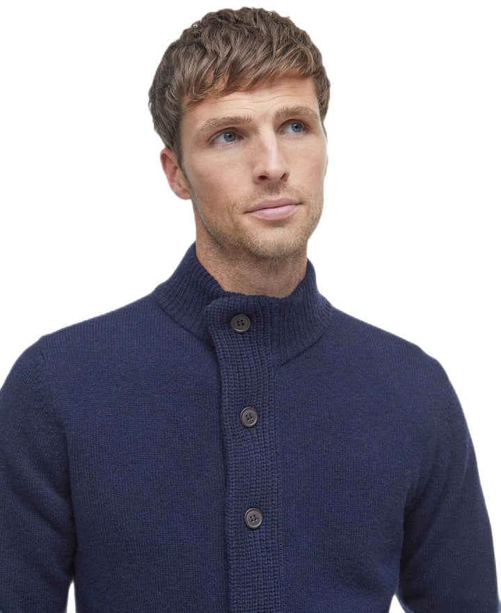 Barbour - Cardigan en laine marine - Lothaire