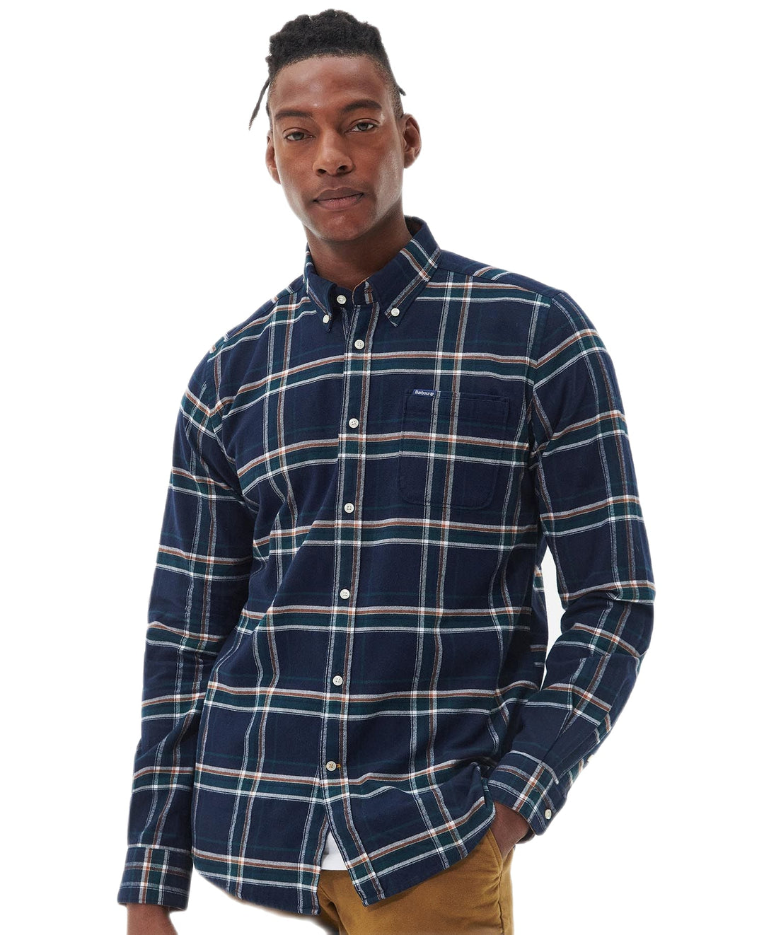 Barbour - Chemise à carreaux Ronan Bleu - Lothaire