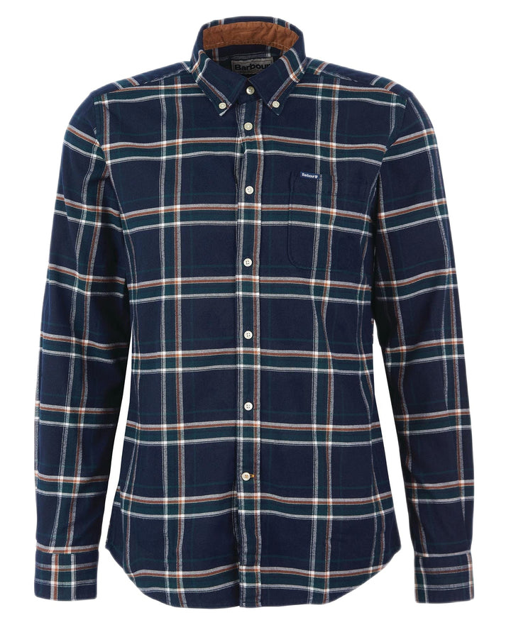 Barbour - Chemise à carreaux Ronan Bleu - Lothaire