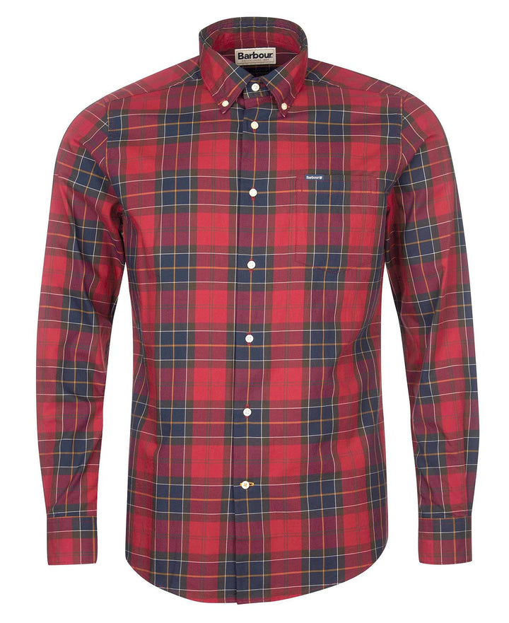 Barbour - Chemise Wetherham rouge - Lothaire