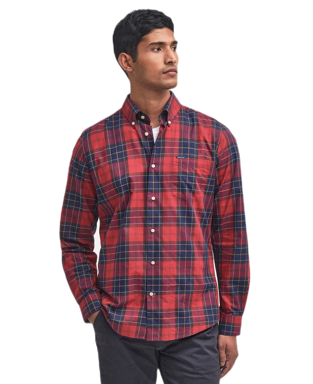 Barbour - Chemise Wetherham rouge - Lothaire