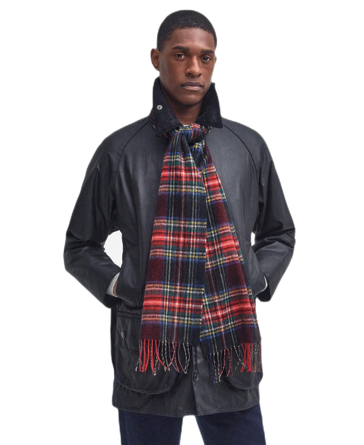 Barbour - Echarpe tartan black stewart - Lothaire