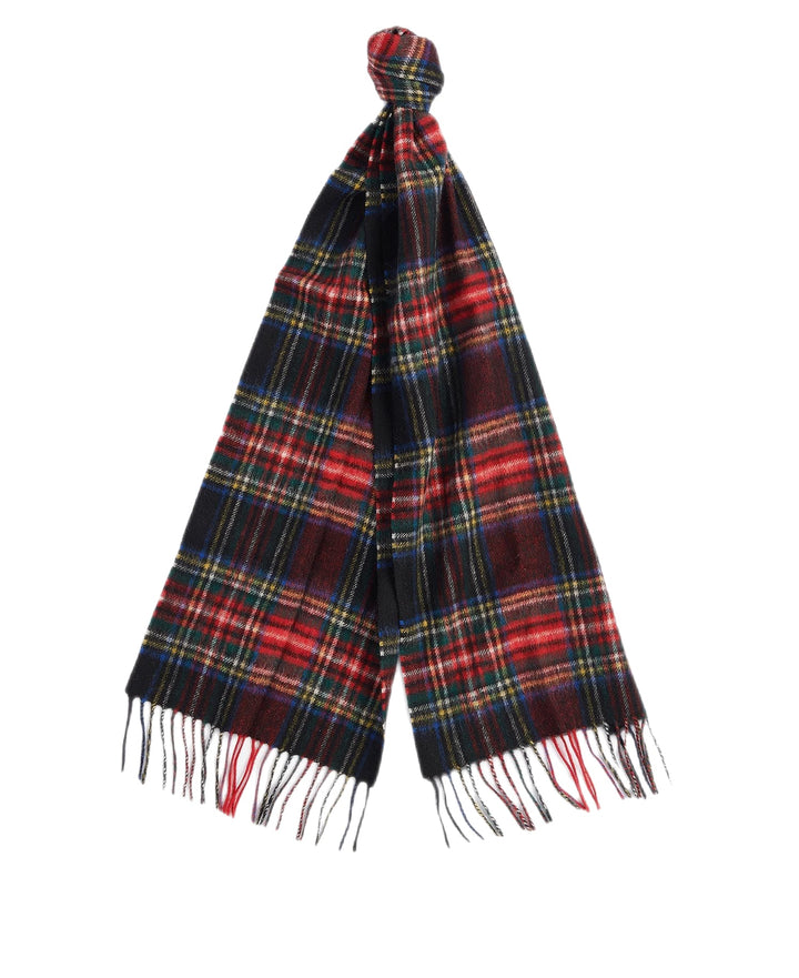 Barbour - Echarpe tartan black stewart - Lothaire