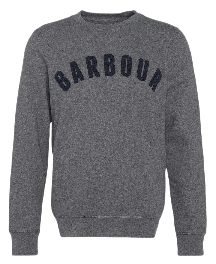 Barbour - Sweat col rond logo gris - Lothaire