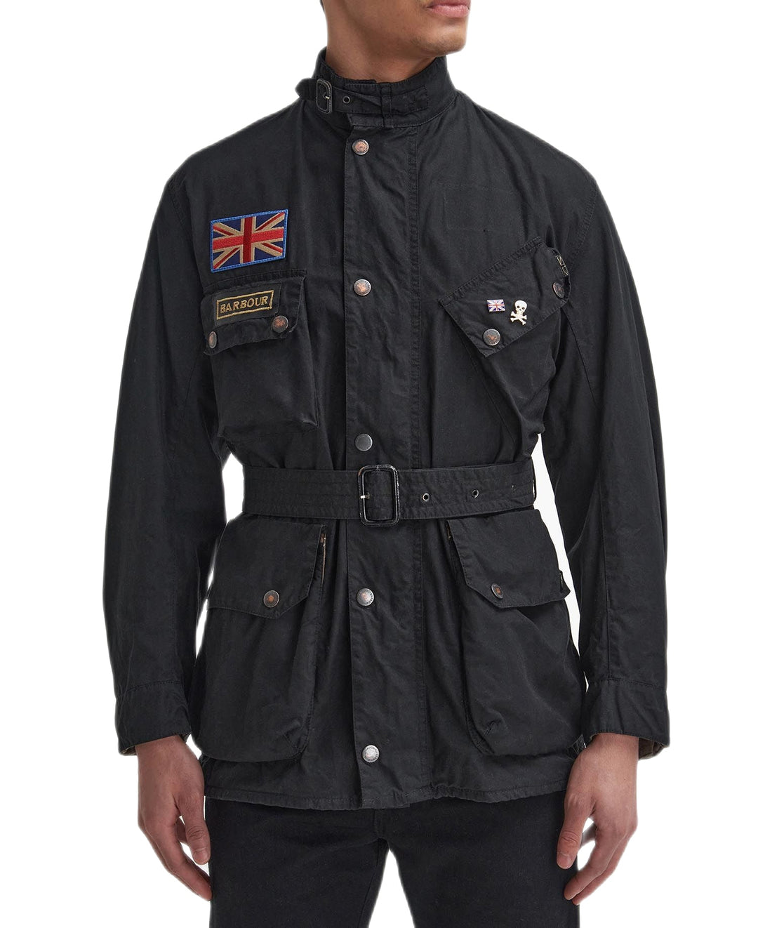 Barbour - Veste enduite "Steve McQueen" noir - Lothaire