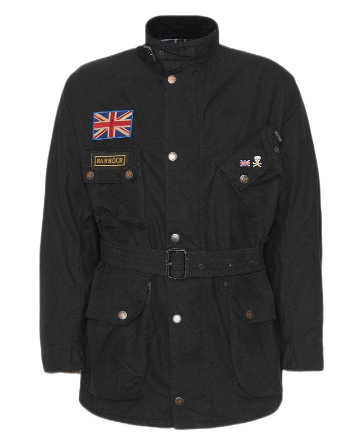 Barbour - Veste enduite "Steve McQueen" noir - Lothaire