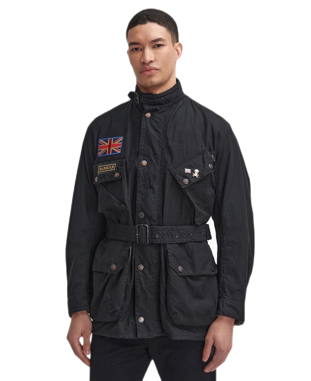 Barbour - Veste enduite "Steve McQueen" noir - Lothaire