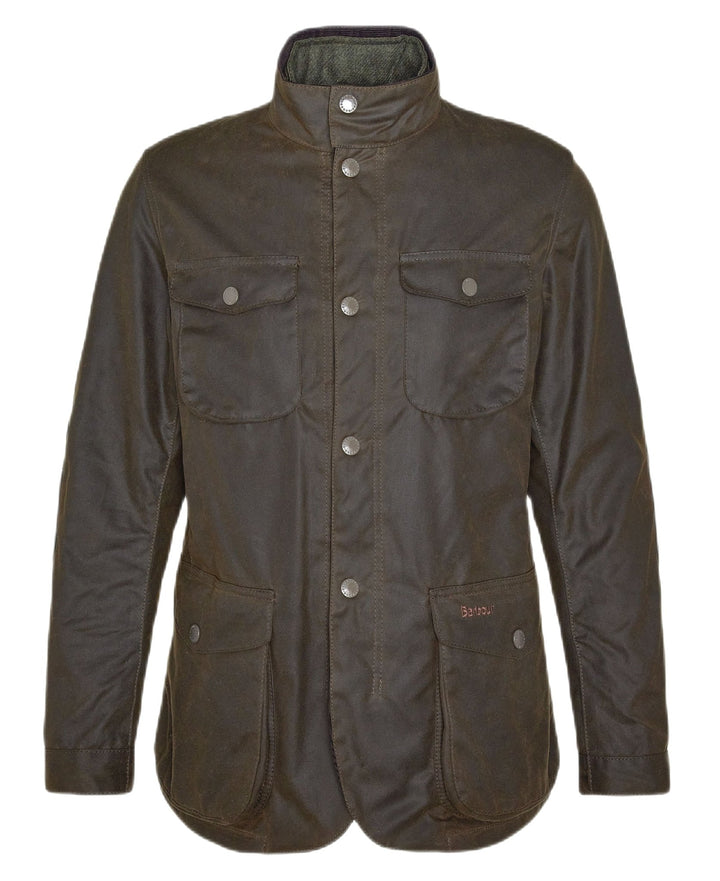 Barbour - Veste Ogston enduite marron - Lothaire