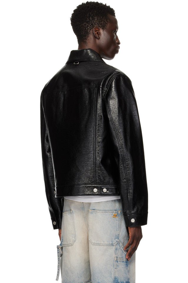 Courrèges - Blouson Trucker vinyle black - Lothaire