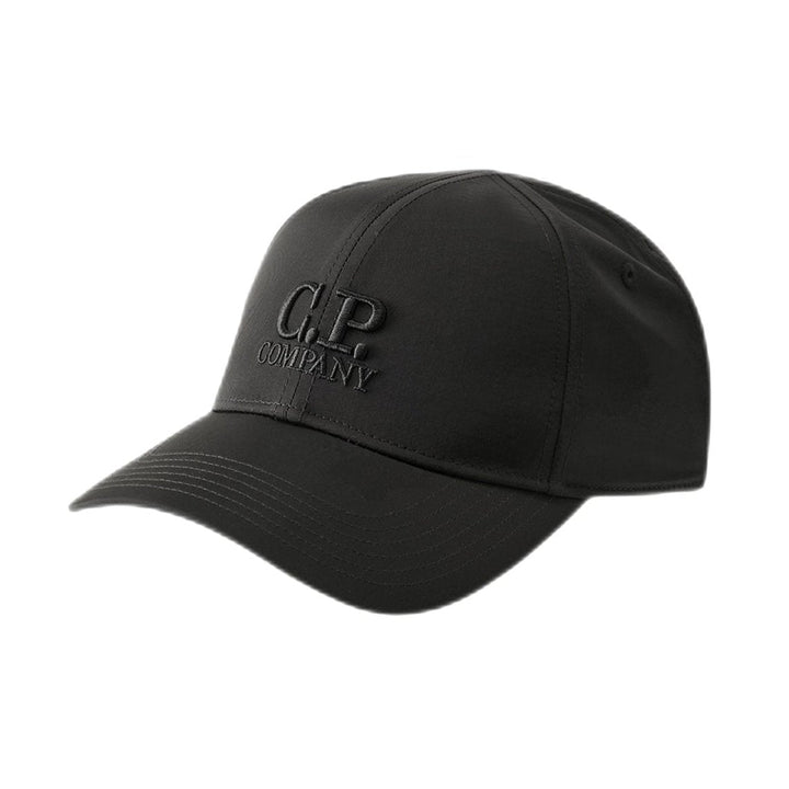 C.P. COMPANY - Casquette Chrome - R Logo noir - Lothaire