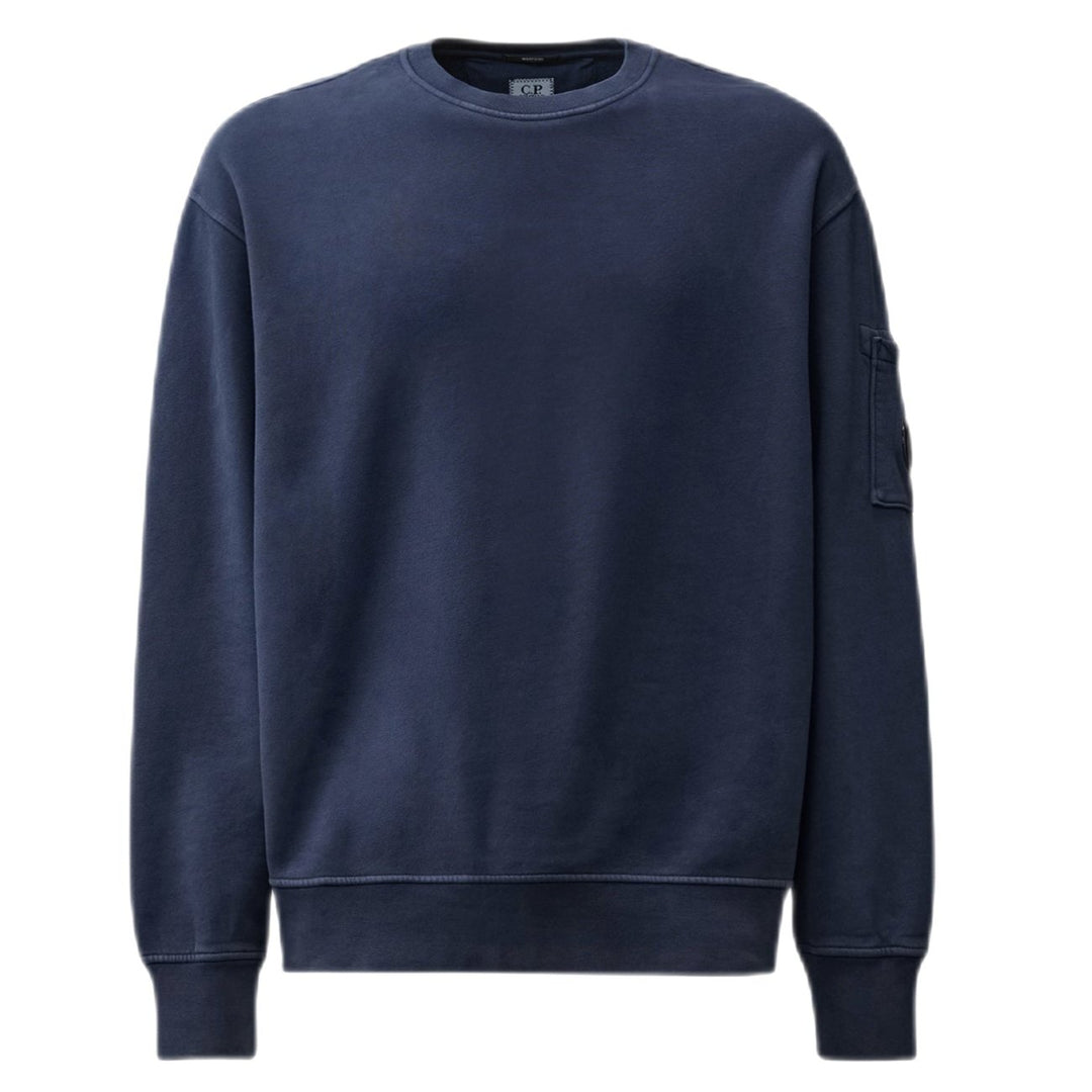 C.P. COMPANY - Sweat col rond Estate Blue - Lothaire