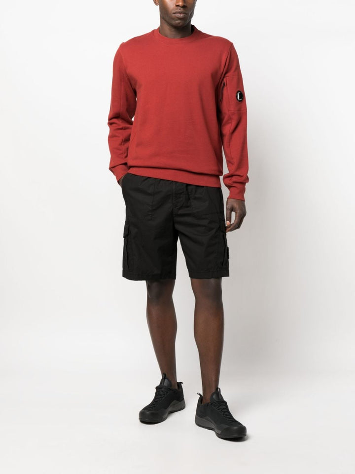 C.P company sweat col rond rouge ketchup - Lothaire