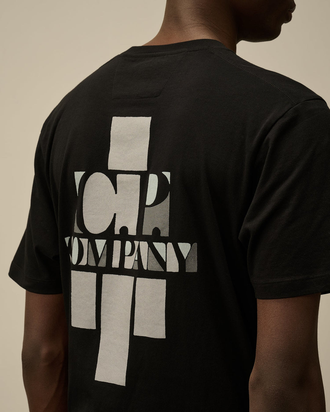 C.P. COMPANY - T-shirt avec logo de marin britannique en jersey Noir - Lothaire