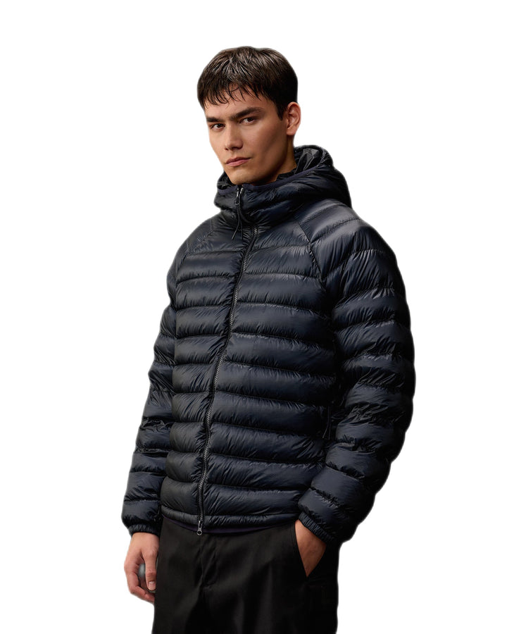 C.P. COMPANY : The Metropolis Series A.A.C. Hooded Jacket bleu capitaine - Lothaire