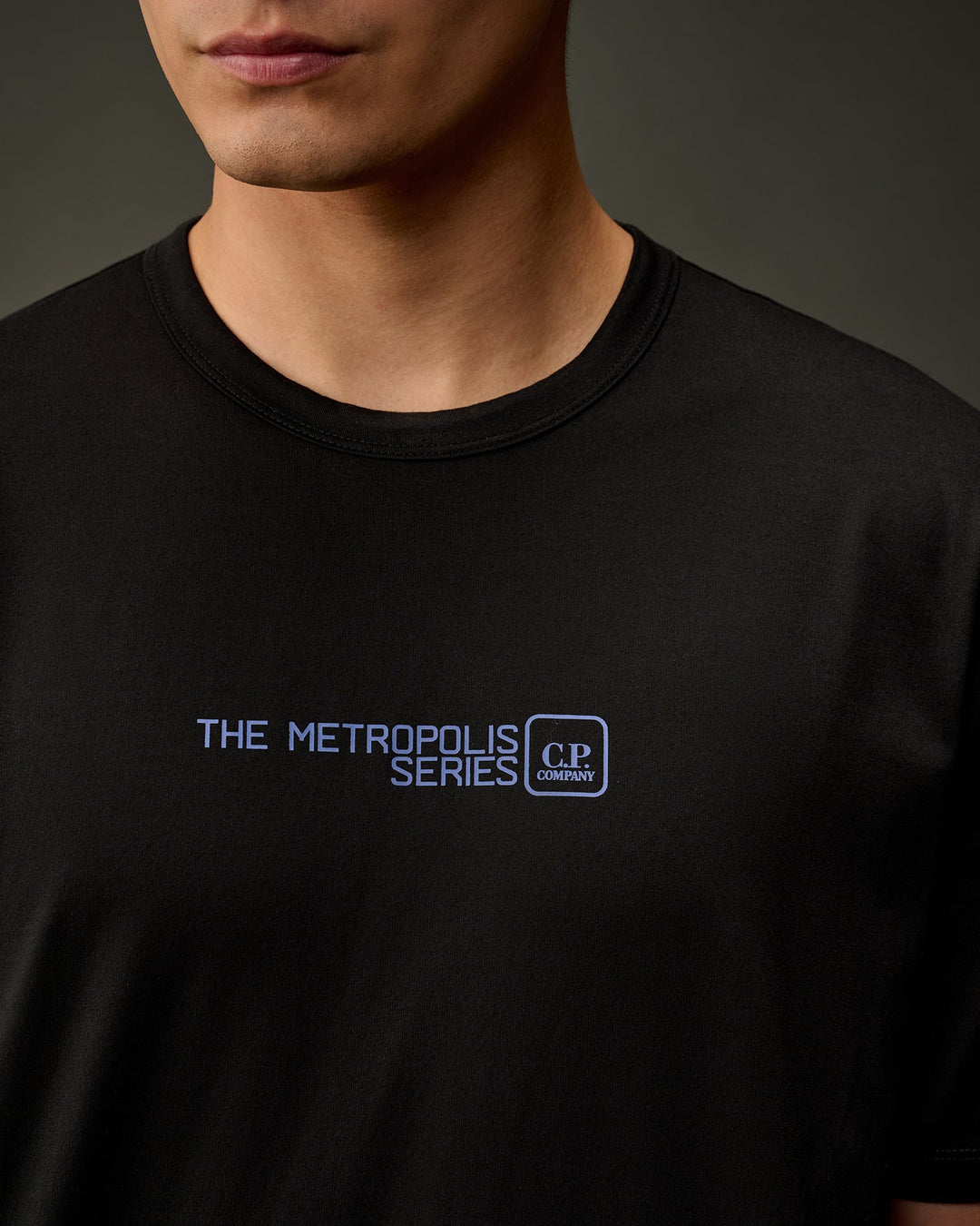 C.P. COMPANY - The Metropolis Series Mercerized Jersey Urban Graphics T-Shirt noir - Lothaire