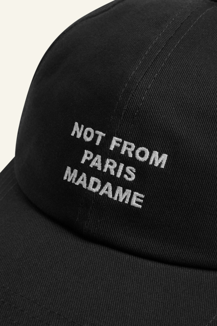 Drôle de Monsieur - La Casquette Black Slogan - Lothaire