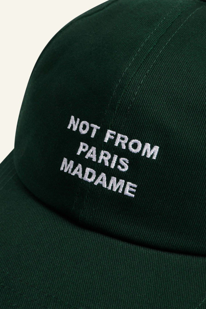 Drôle de Monsieur - La Casquette Dark Green Slogan - Lothaire