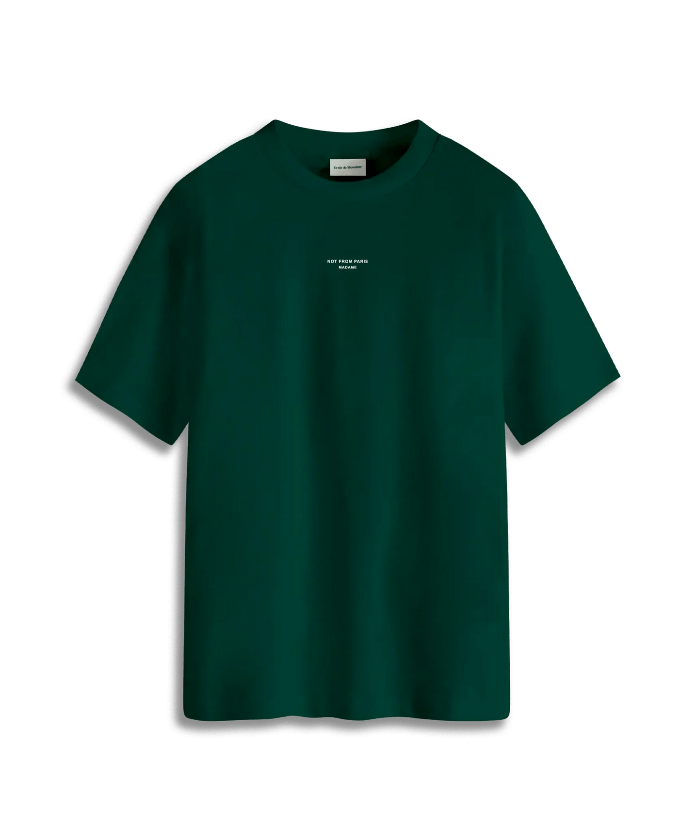 Drôle de Monsieur - Le T-Shirt Dark Green Slogan Classique - Lothaire