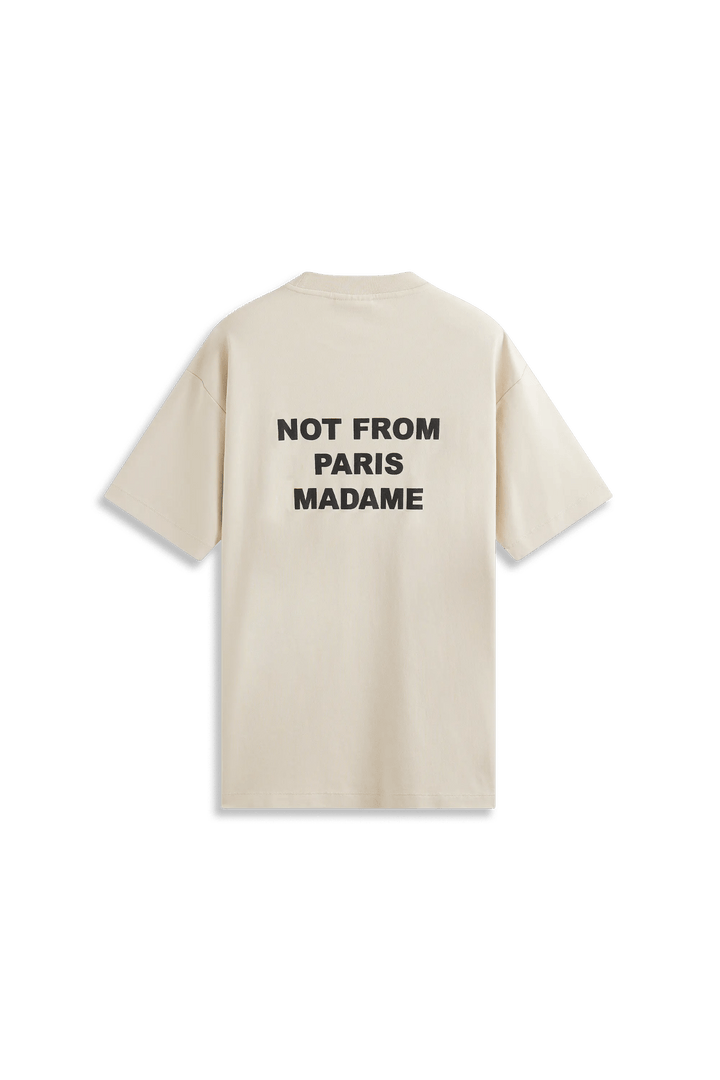 DRÔLE DE MONSIEUR - Le T-Shirt Slogan Beige - Lothaire