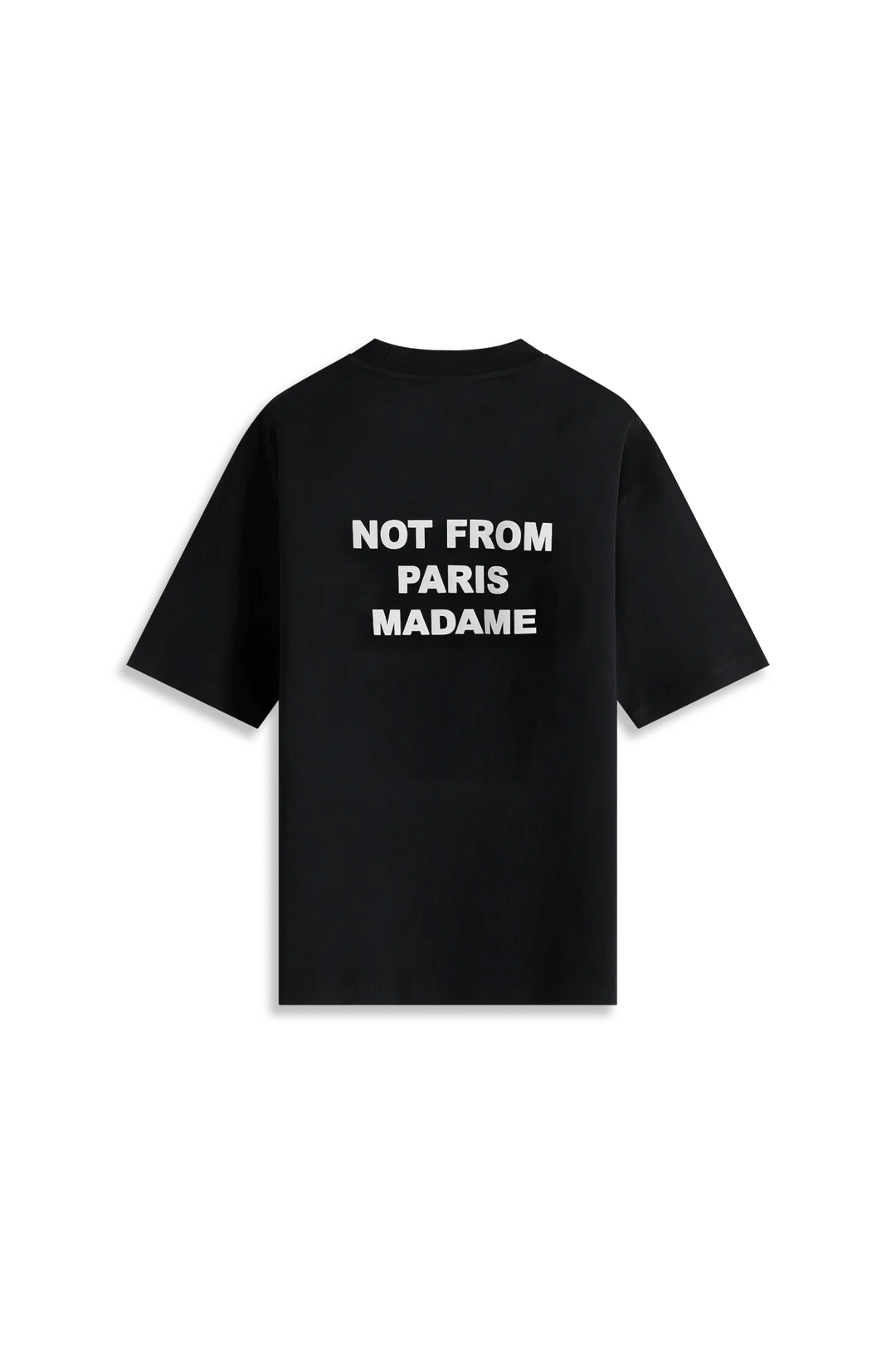 DRÔLE DE MONSIEUR - Le T-Shirt Slogan Noir - Lothaire