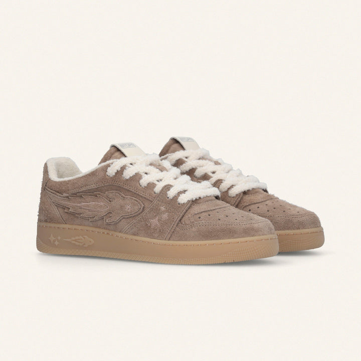 ENTERPRISE JAPAN - EJ EGG ROCKET BROWN SNEAKERS Marron - Lothaire