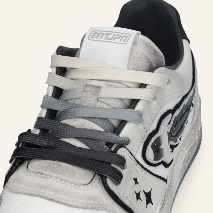 ENTERPRISE JAPAN - EJ EGG ROCKET SNEAKERS S1005 Noir et Blanc - Lothaire