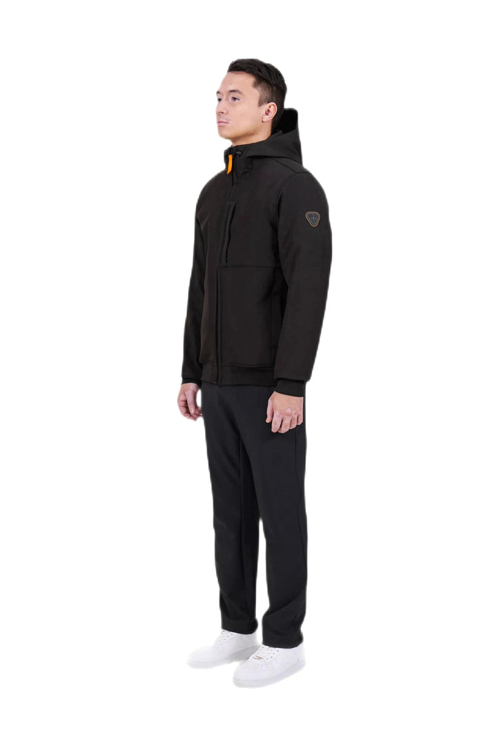 Gertrude - Veste à capuche softshell Rony noir - Lothaire