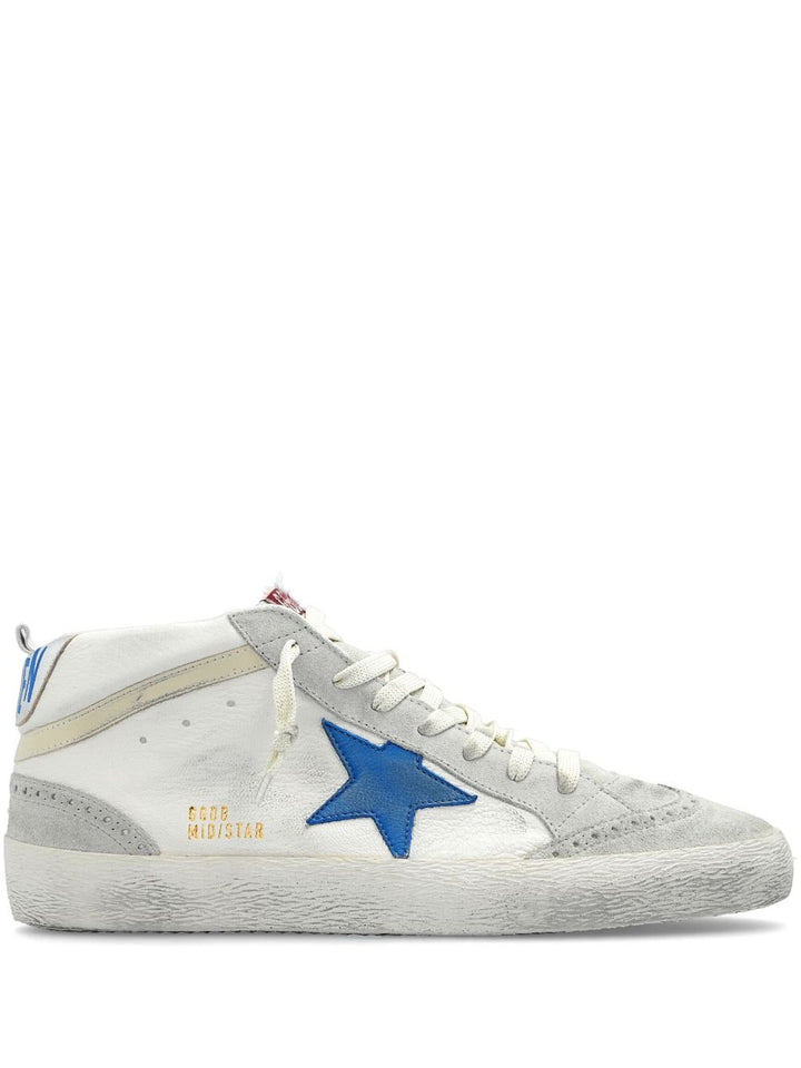 Golden Goose - Baskets Mid Star à effet usé - Lothaire