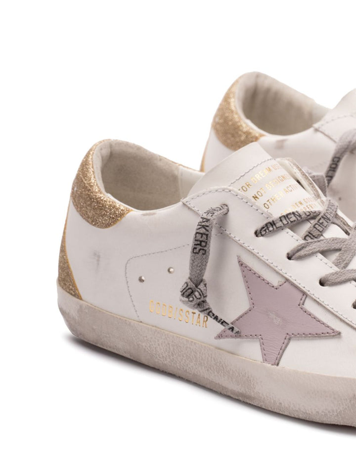 Golden Goose - Baskets Super Star blanc - Lothaire