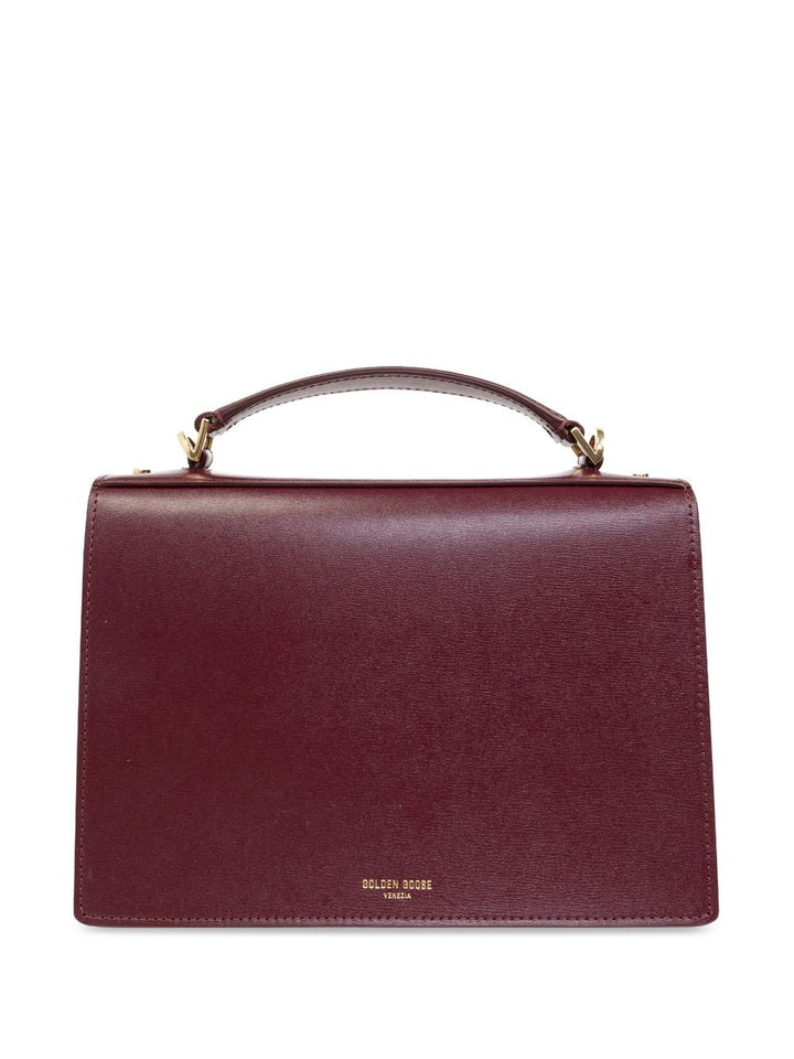 GOLDEN GOOSE DELUXE BRAND SAC A MAIN VENEZIA EN CUIR BORDEAUX - Lothaire