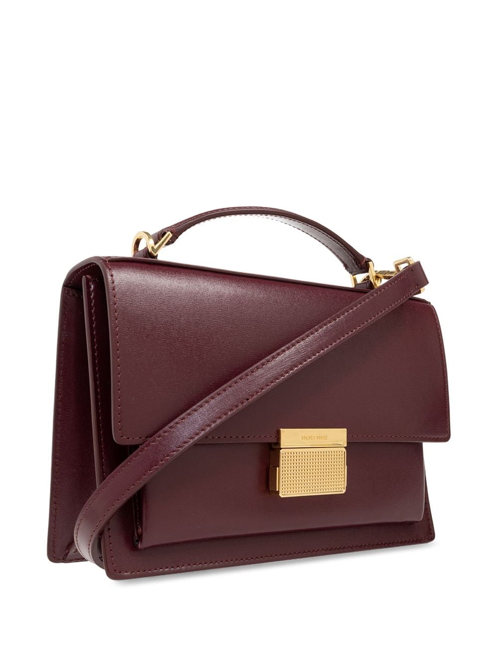 GOLDEN GOOSE DELUXE BRAND SAC A MAIN VENEZIA EN CUIR BORDEAUX - Lothaire