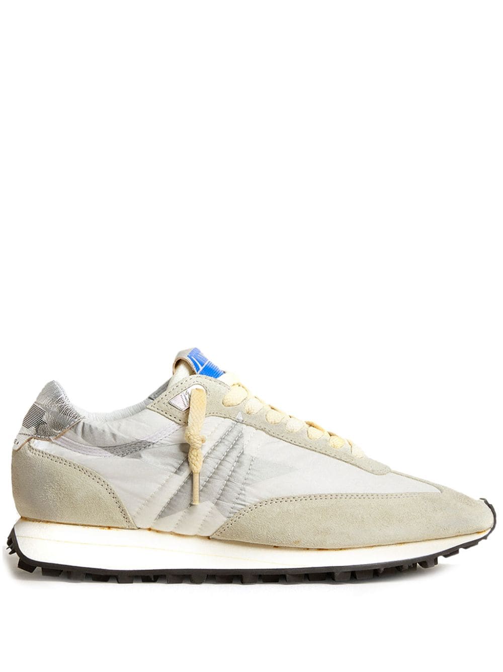 Golden Goose - Marathon en nylon blanc et étoile argentée - Lothaire