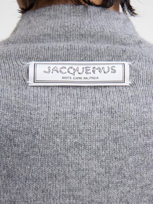 Jacquemus - Cardigan Pitatto grey - Lothaire