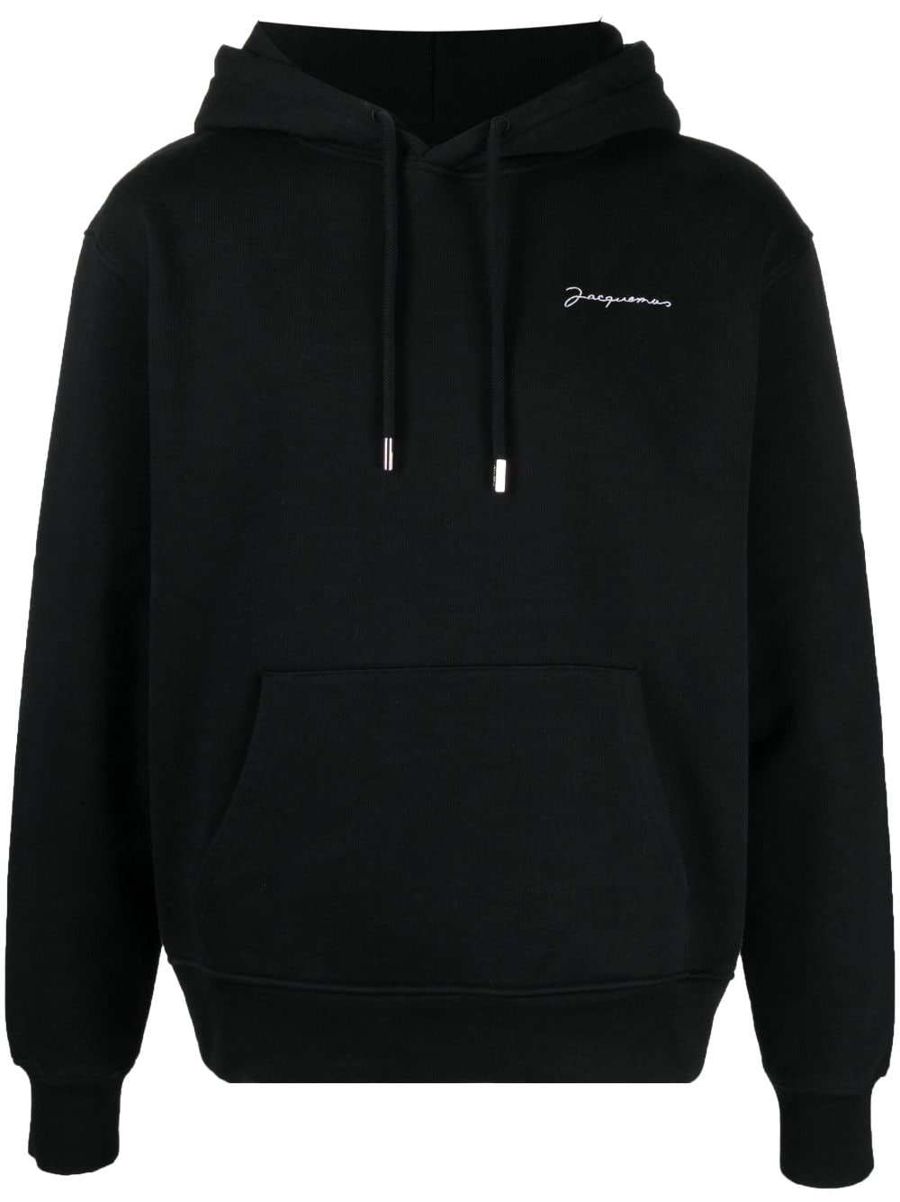 Jacquemus Hoodie noir à logo brodé - Lothaire