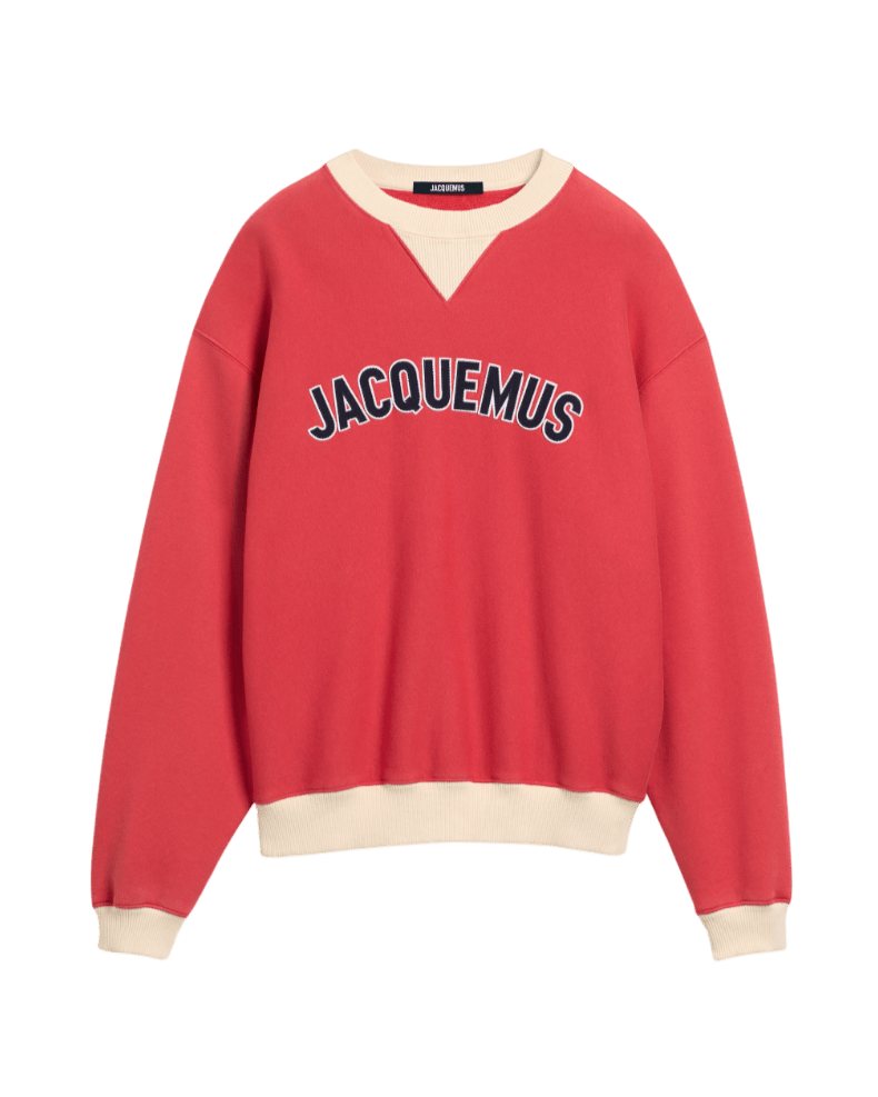 JACQUEMUS - Le sweatshirt Baseball Rouge - Lothaire