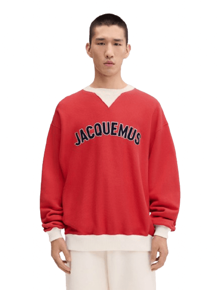 JACQUEMUS - Le sweatshirt Baseball Rouge - Lothaire