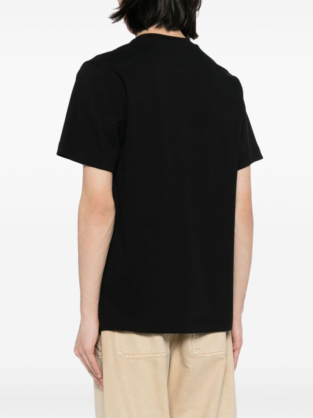 Jacquemus T - Shirt noir patch logo - Lothaire