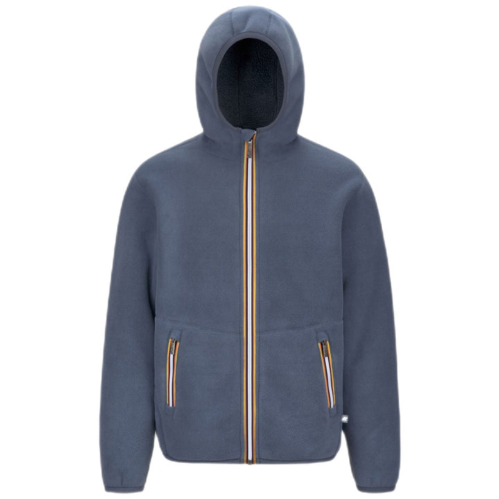 K - WAY - Veste courte réversible gris bleu - Lothaire