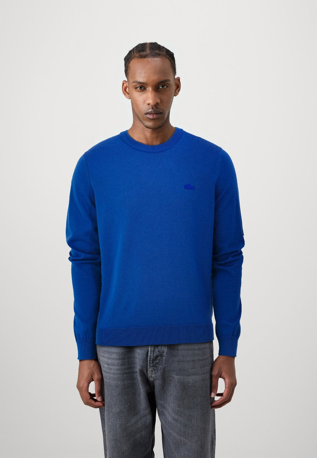 Lacoste - Pull mérinos col rond lazuli - Lothaire