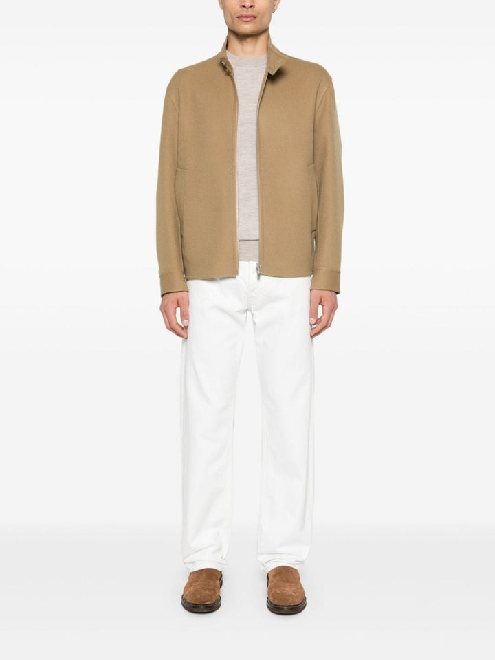 Lardini blouson ivberit beige en laine - Lothaire