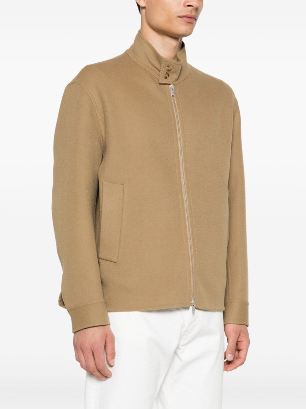 Lardini blouson ivberit beige en laine - Lothaire