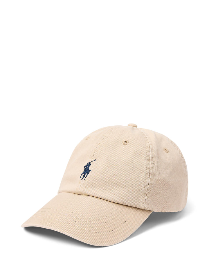 Polo Ralph Lauren Casquette de baseball coton chino Nubuck/Bleu