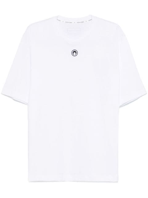 MARINE SERRE - T-shirt blanc en coton biologique - Lothaire